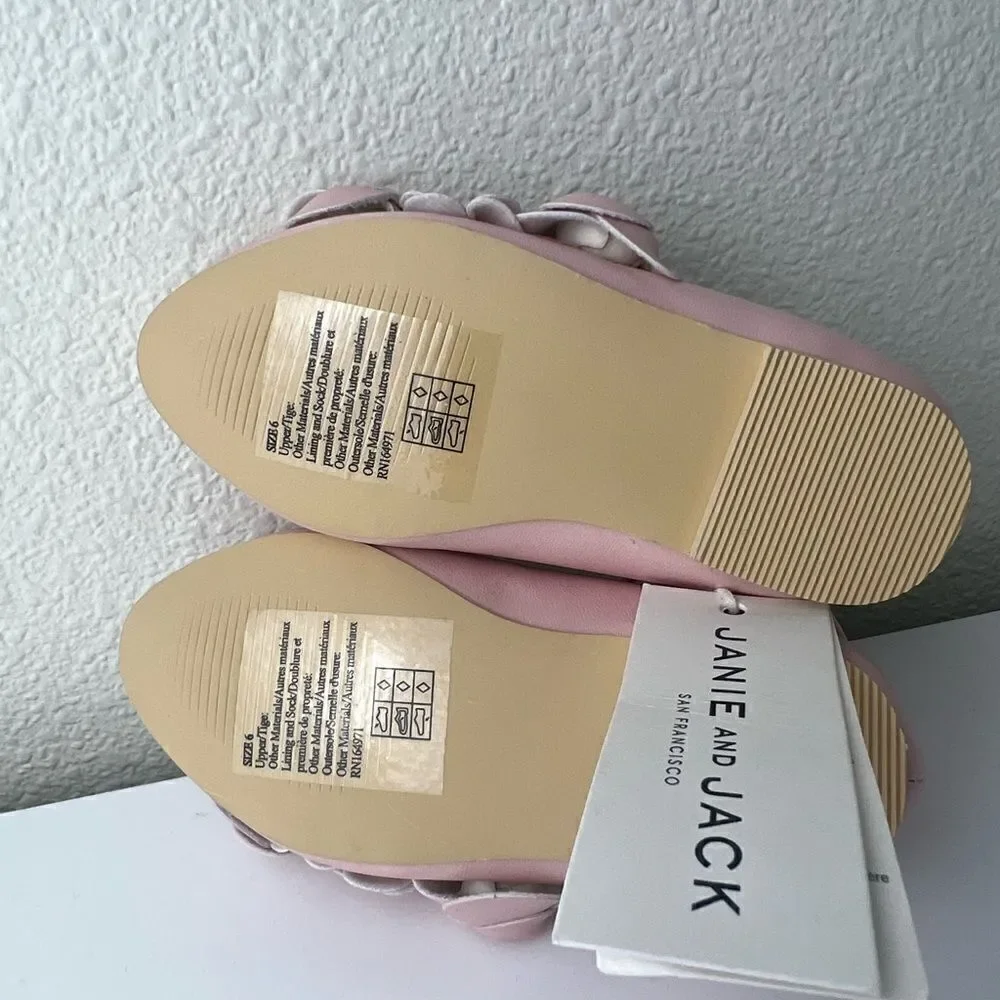 Janie and Jack FLOWER BALLET FLAT